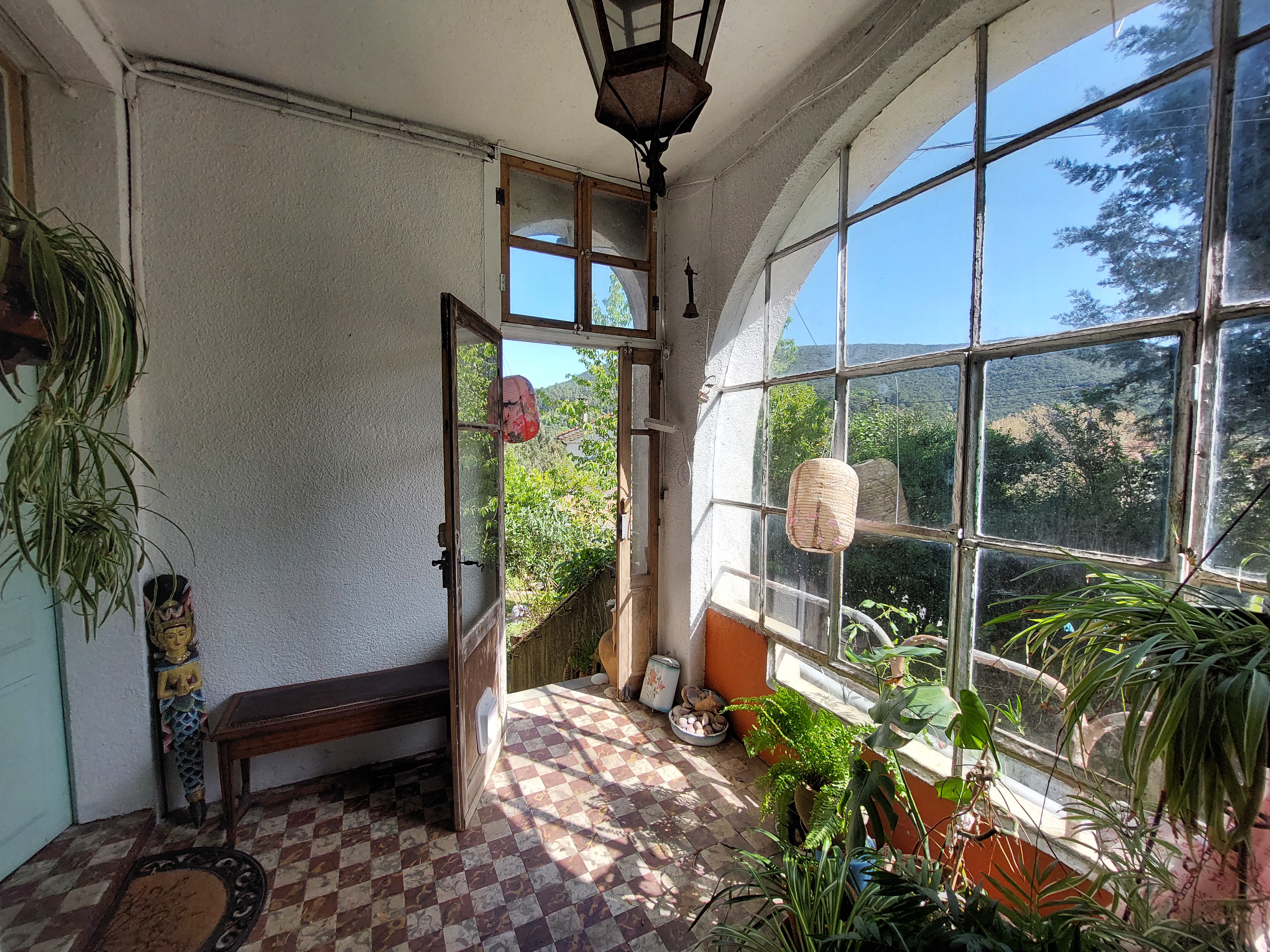 Verrière de la maison